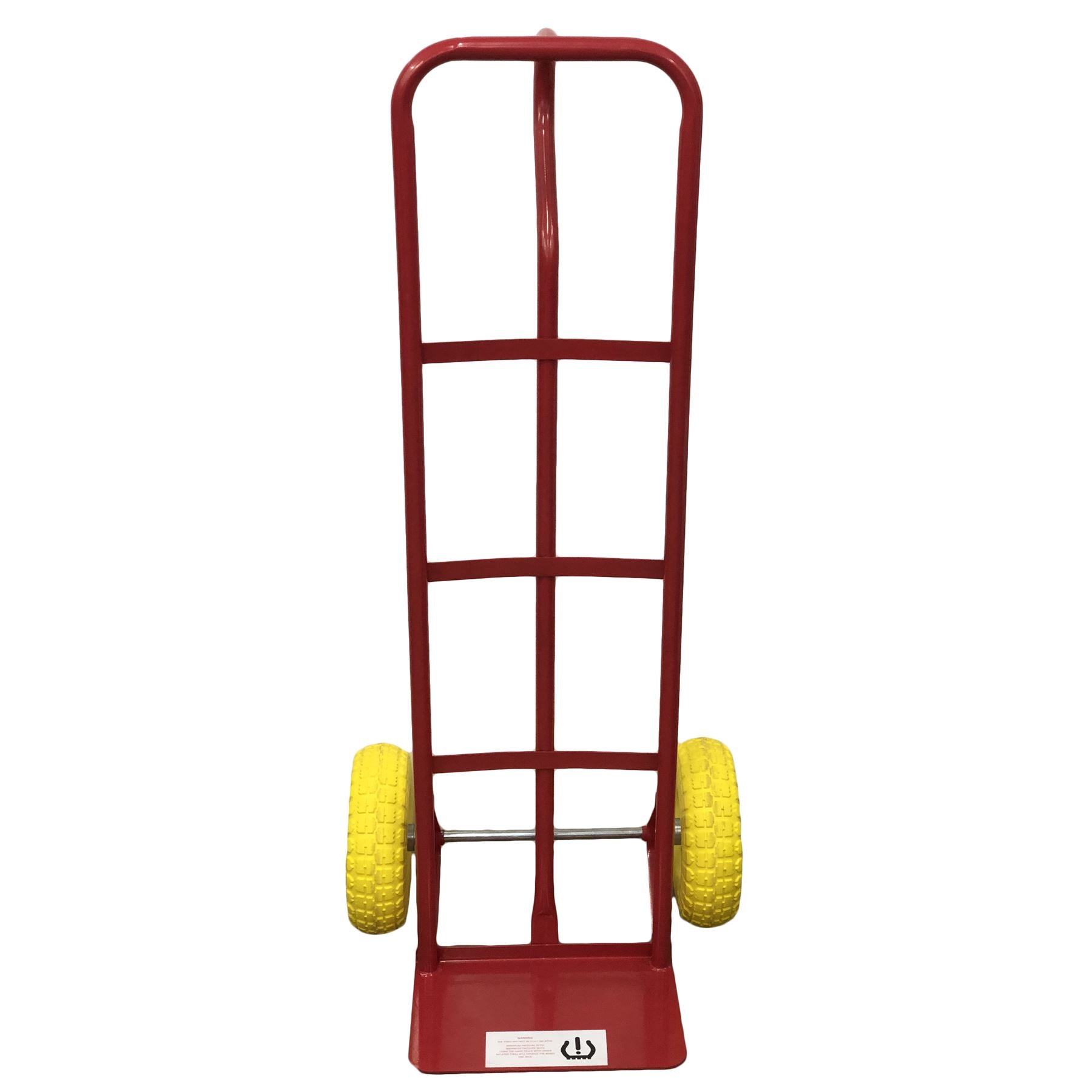 Sack Truck 600lb With Puncture Proof Foam Wheels Steel Hand Trolley Stacker