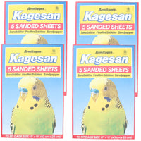 Sanded Sheets Sandpaper Cage Lining Budgies Caged Birds - 4 Sizes Available