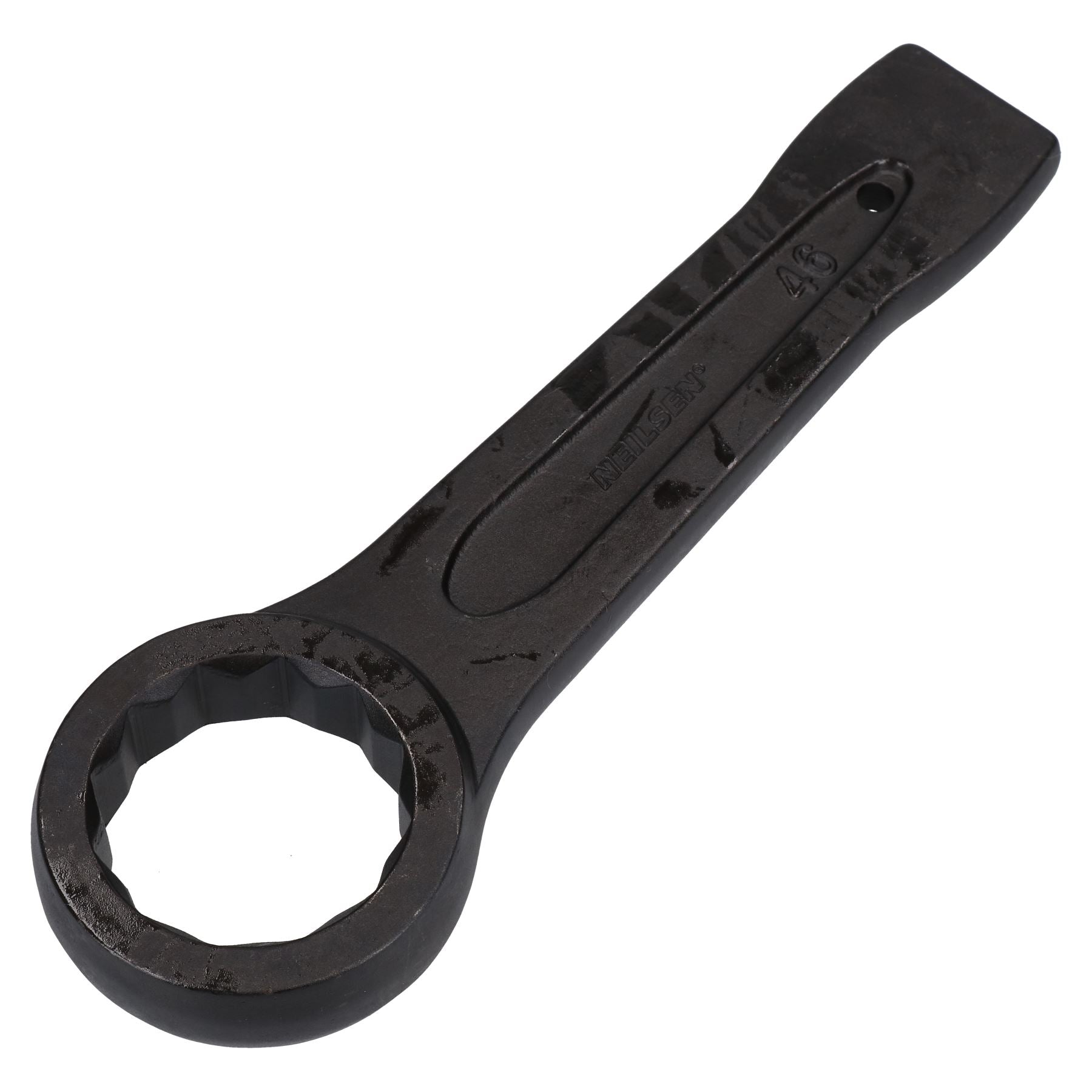 46mm Slogging Box End Striking Ring Wrench Spanner Bi-Hex 12 Sided Metric