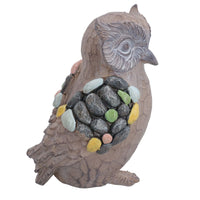 Owl Resin Sculpture Statue House Garden Ornament Figurine Animal Bird Resin