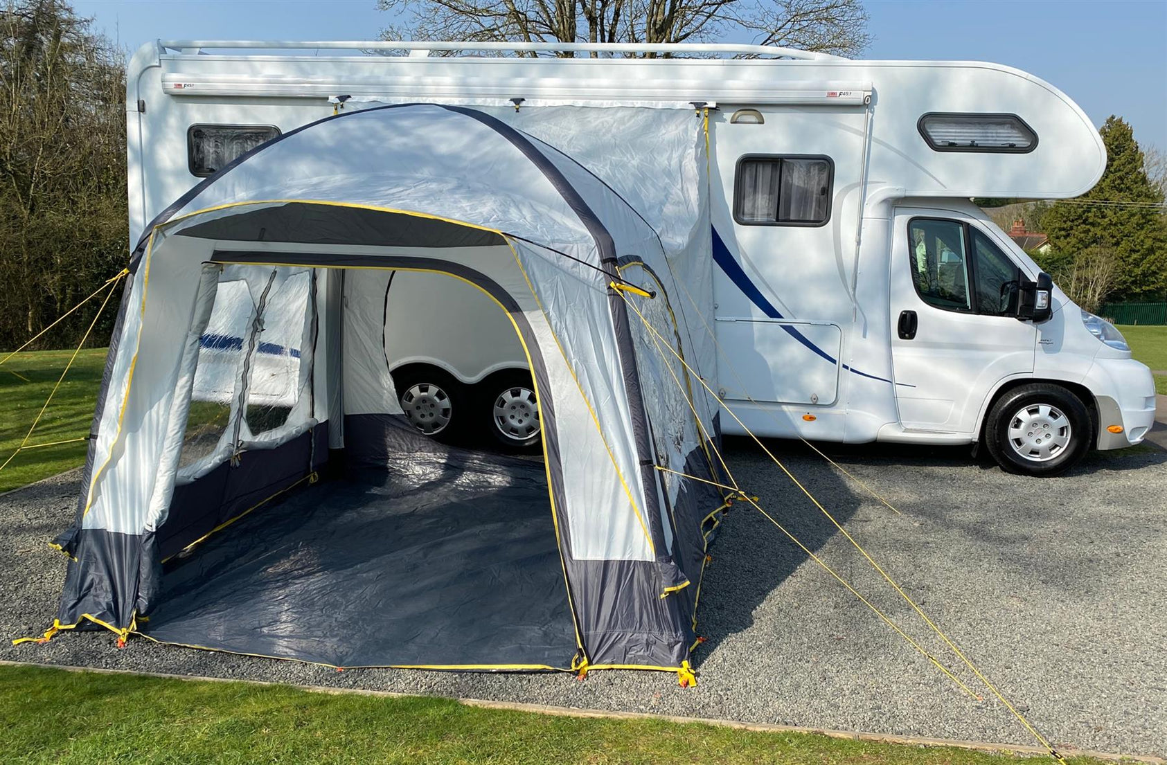 Air Driveaway Awning Canopy Shelter 2.4m to 2.9m Height Motorhome Shade