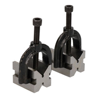 Precision V Block & Clamp 41mm Holding Grip Parallel Lathes Milling Drilling