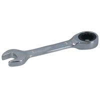 Metric MM Stubby Ratchet Combination Spanner Wrench 72 Teeth 8mm – 19mm