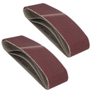 533mm x 75mm Mixed Grit Abrasive Sanding Belts Power File Sander Belt