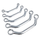 Metric MM Half Moon Ring C Obstruction Spanner Wrench 5pc 10 Sizes 8 – 22mm