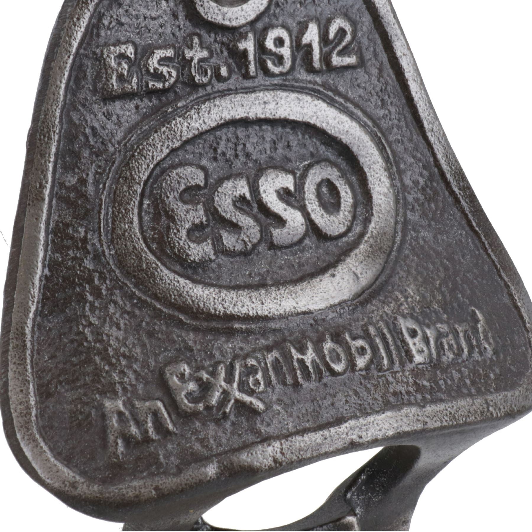 Esso Bottle Opener Cast Iron Gift Garage Door Shed Man Cave Kitchen Bar