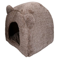 Cat Bed Time Brown Teddy Bear Cat Bed 38cm/15"