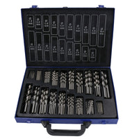 Twist Drill Bit Set Metric 170pc HSS 1mm - 10mm In Suitcase TE399