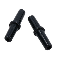 2PK 4mm Plastic Straight Air Connectors For Fish Tank Aquarium Airline Hose