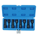 1/2" Drive Allen /  hex key bit impact socket set H5 -  H19 Metric Deep AT772