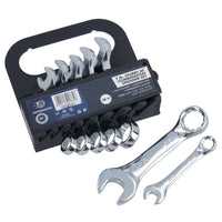 AF Imperial SAE Stubby Spanner Wrench 7pc Combination 3/8" - 3/4" CRV TE065