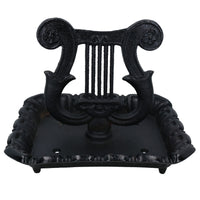 Harp / Lyre Boot Scraper Shoe Welly Scrub Muck Mud Scraper House Door Stop