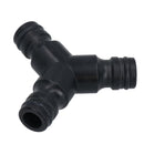 3 Way Garden Hose Pipe Connector + Hozelock Quick Release Fittings Y Piece