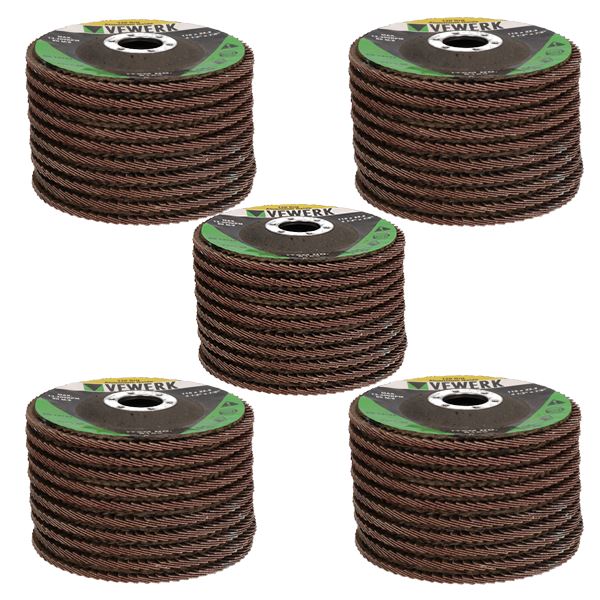 Flap Discs 120 Grit For Angle Grinder 4.5" (115mm) Flap Sanding Grinding