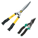 2pc Heavy Duty Pruning Shears + Hedge Shears Gardening Set Cutters Trimmers