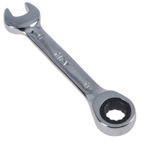 Metric MM Stubby Ratchet Combination Spanner Wrench 72 Teeth 8mm – 19mm