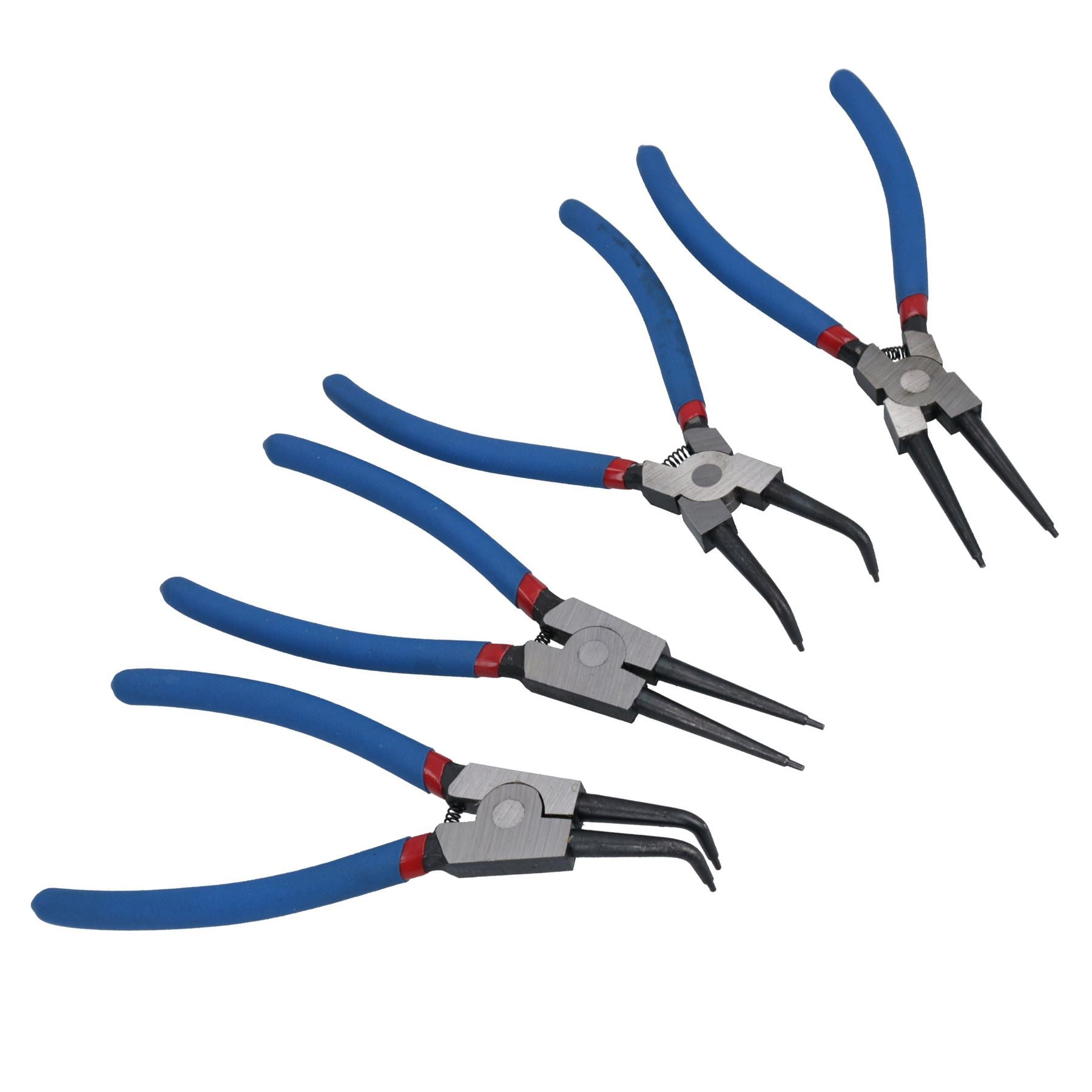 4pc Large Circlip Plier Pliers Set (9") Internal External Snap Ring TE172