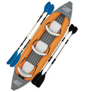 LITE RAPID X3 Inflatable Kayak 3 Person with Pump Paddles Canoe Boat Triple