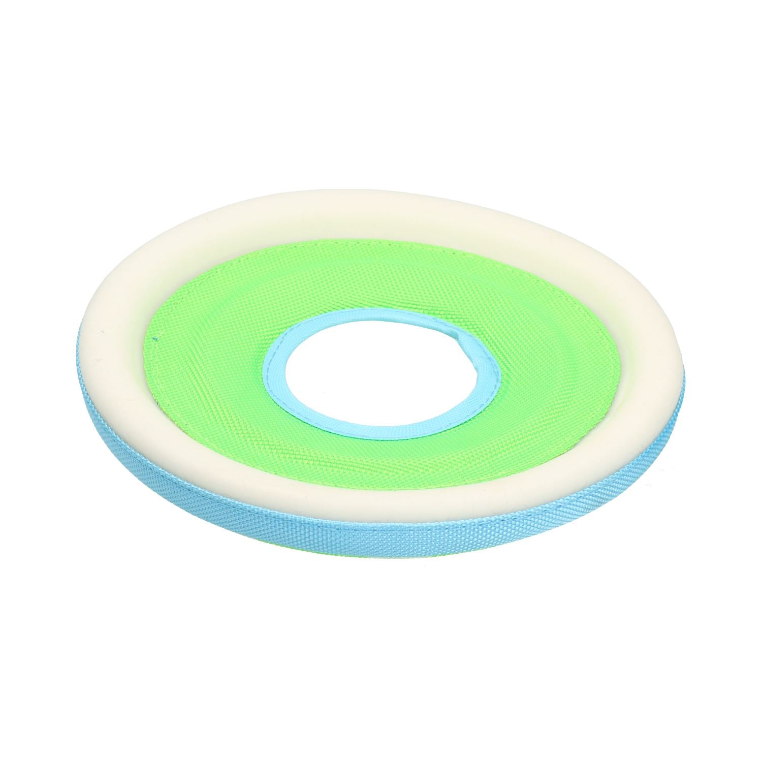 Medium Glow in The Dark Throw & Go Max Glow Zipflight Frisbee Dog Toy 21cm