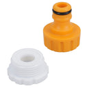 Outdoor Garden Tap Hose Threaded Tap Connector 3/4in with 1/2in Reducer