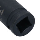 Extra Deep Long Metric MM Impact Socket 1/2" Drive 6 Sided Single Hex