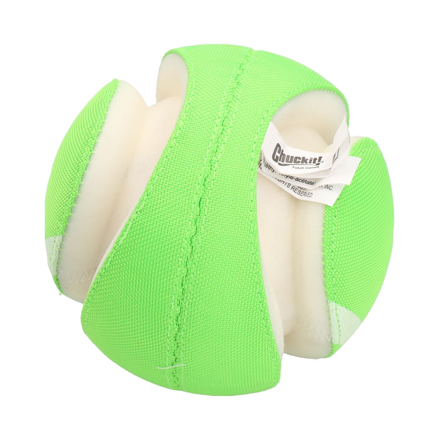 Small Glow in The Dark Throw & Go Max Glow Kick Fetch Training Dog Toy 21cm