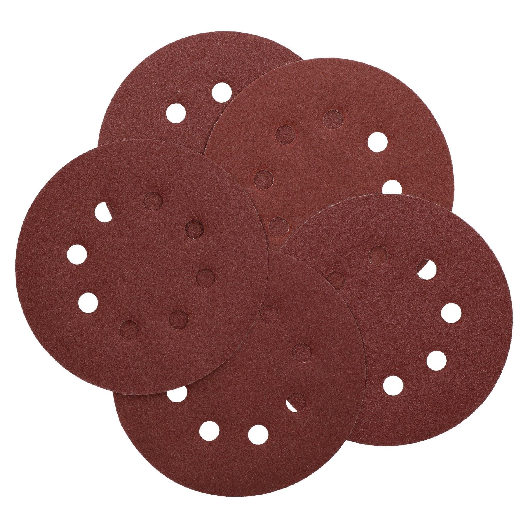 125mm Hook And Loop Sanding Sander Abrasive DA Discs Round Sanding Pads