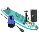 10ft Inflatable Stand Up Paddle Board 6" Hydro Force HuaKa'i SUP Set Pump Bag