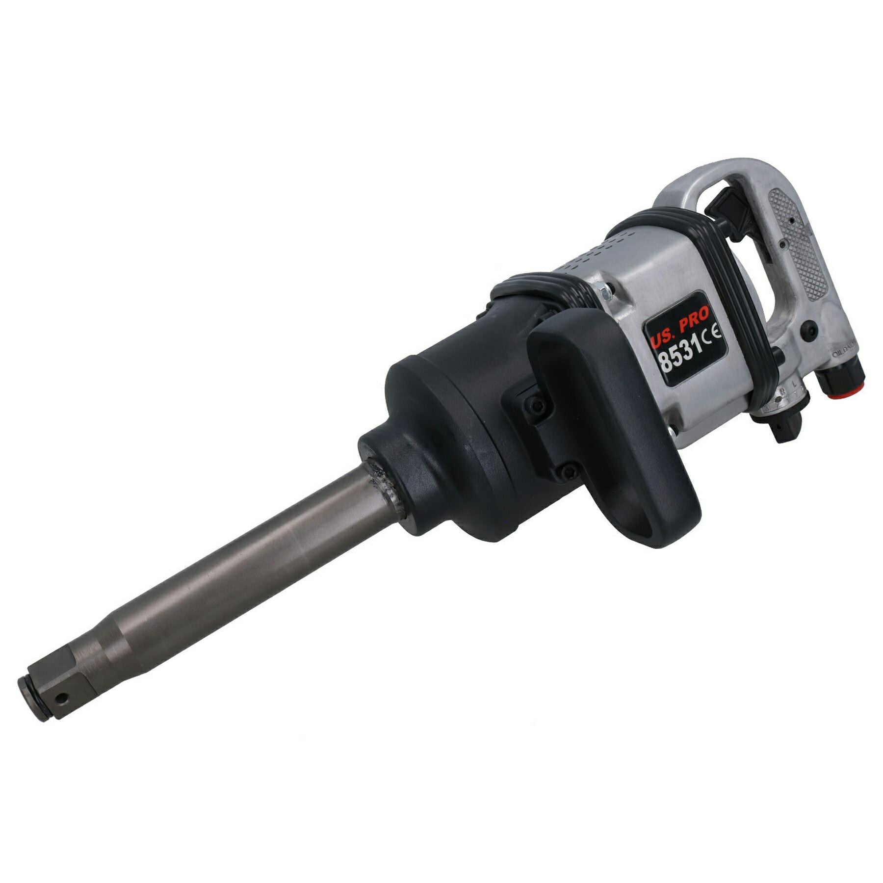 1” Drive Anvil Air Impact Wrench Gun 2200Nm 12 Sockets 24 – 41mm + Extensions