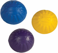 3PK Large Interactive Play Durafoam Dog Puppy Ball Floating Toy-Assorted Colour