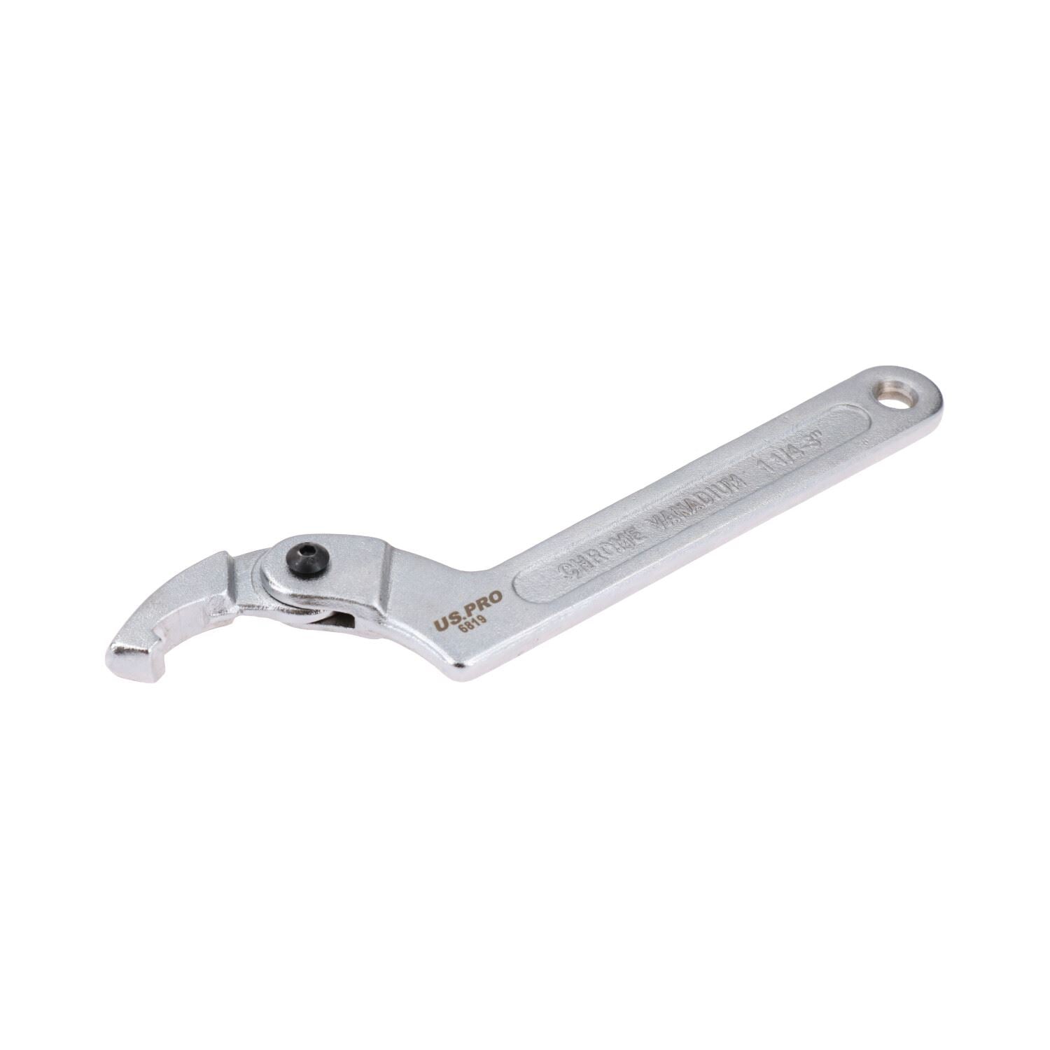 Adjustable Hook Wrench C Spanner 32mm – 75mm For Slotted Retaining Rings