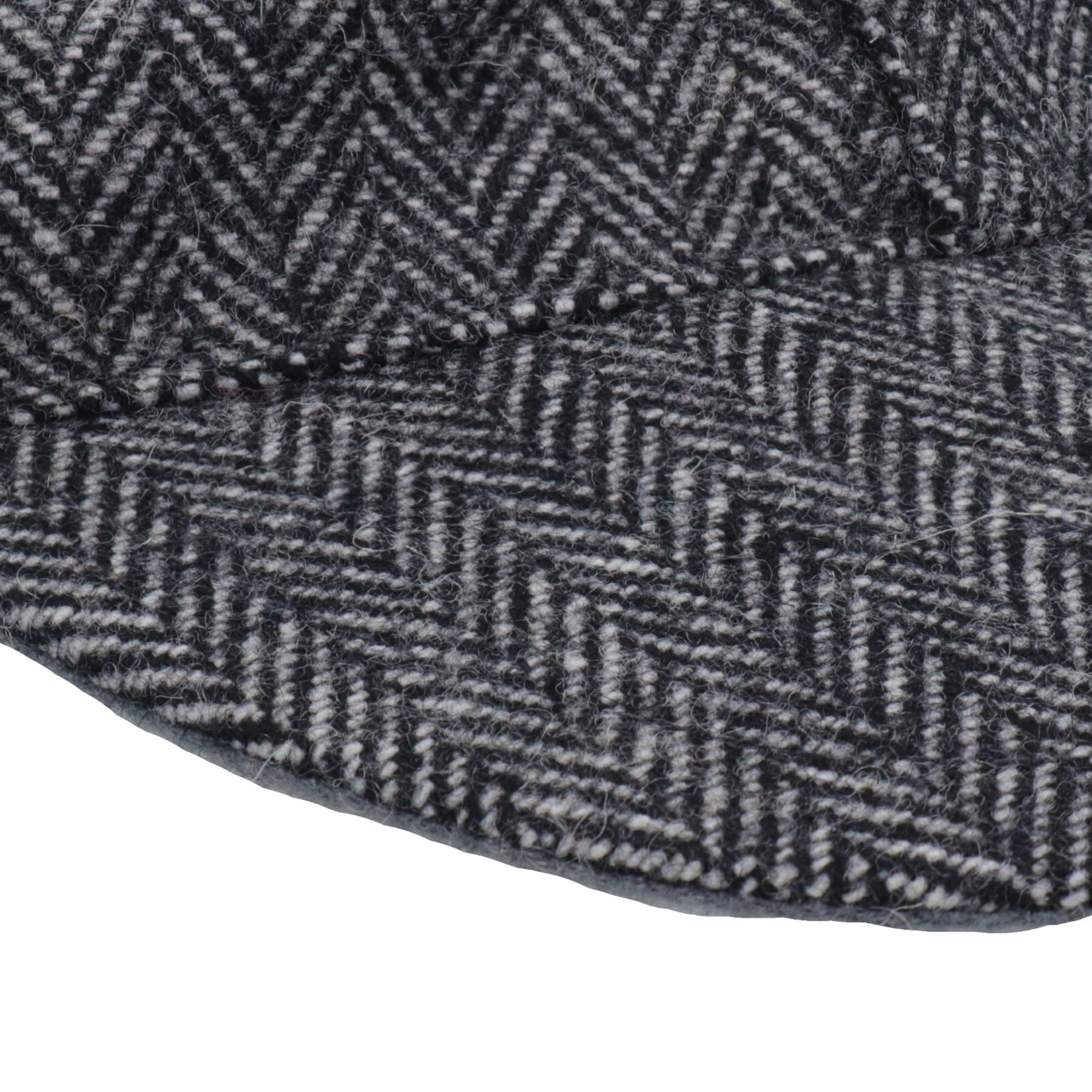 Small Smart Stylish Grey Tweed Dog Puppy Hat Cap With Dog Ear Slots