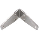 Heavy Duty Angle Bracket 90 Degree Brace Marine Stainless Steel 80mm x 50mm