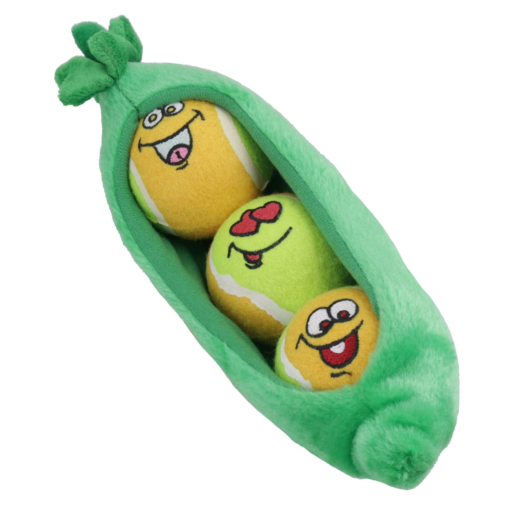 3 Medium Face Ball Engagement In A Pea Pod Dog Puppy Fun Fetch Dog Toy