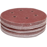 150mm Mixed Grit Hook And Loop Sanding Discs For DA Orbital Sanders