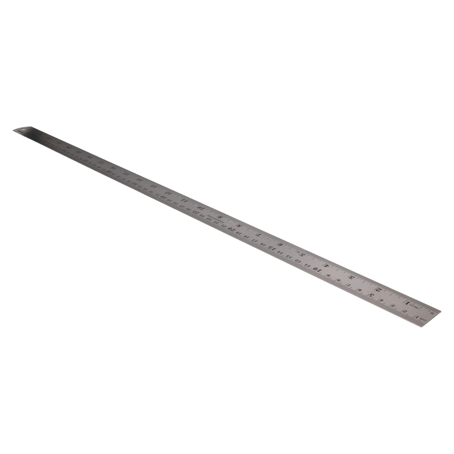 24" / 600mm Stainless Steel Ruler Imperial Metric Markings Measuring Measure