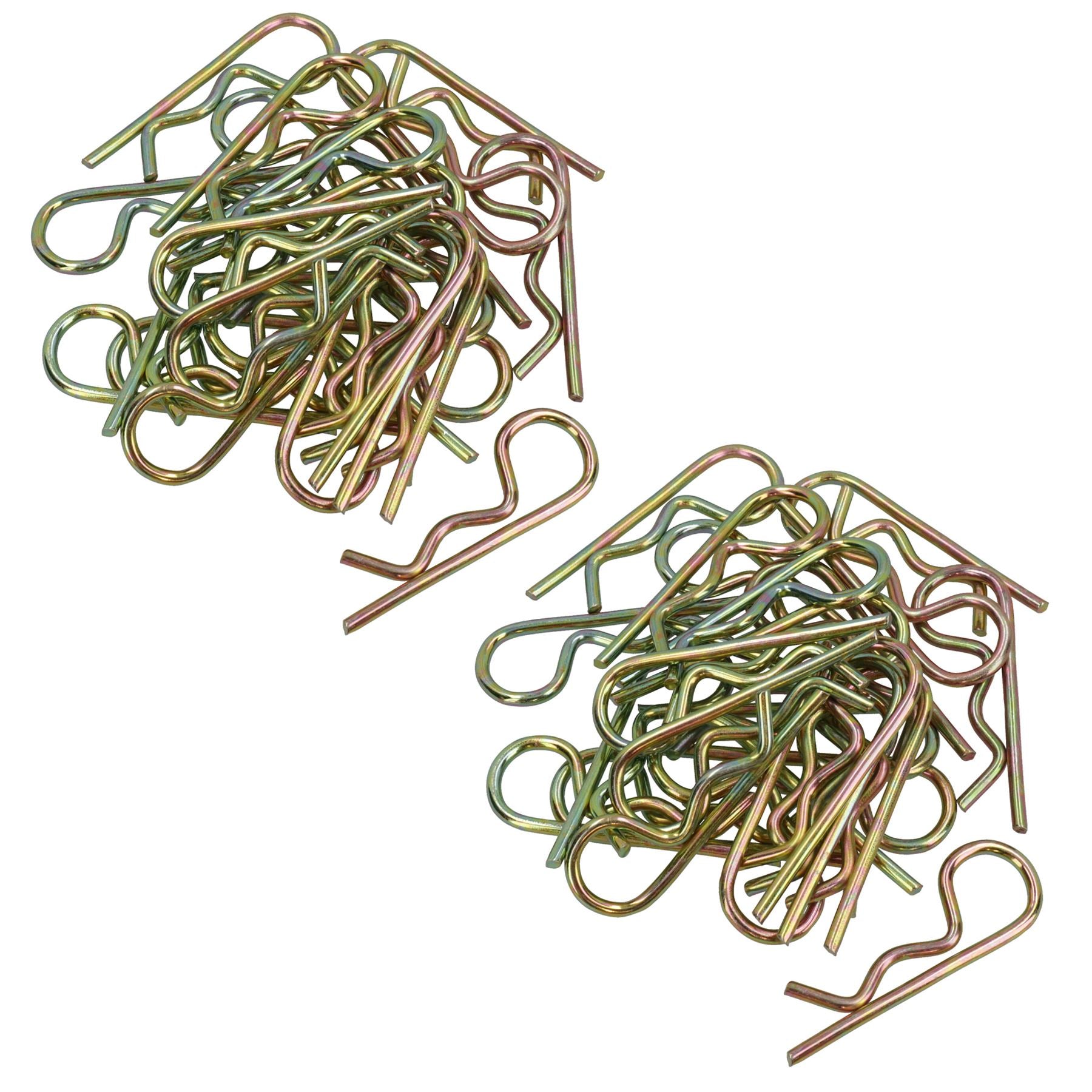 7mm R Clips Hair Pin Spring Cotter Pin Hitch Lynch Cotter Zinc Plated Steel