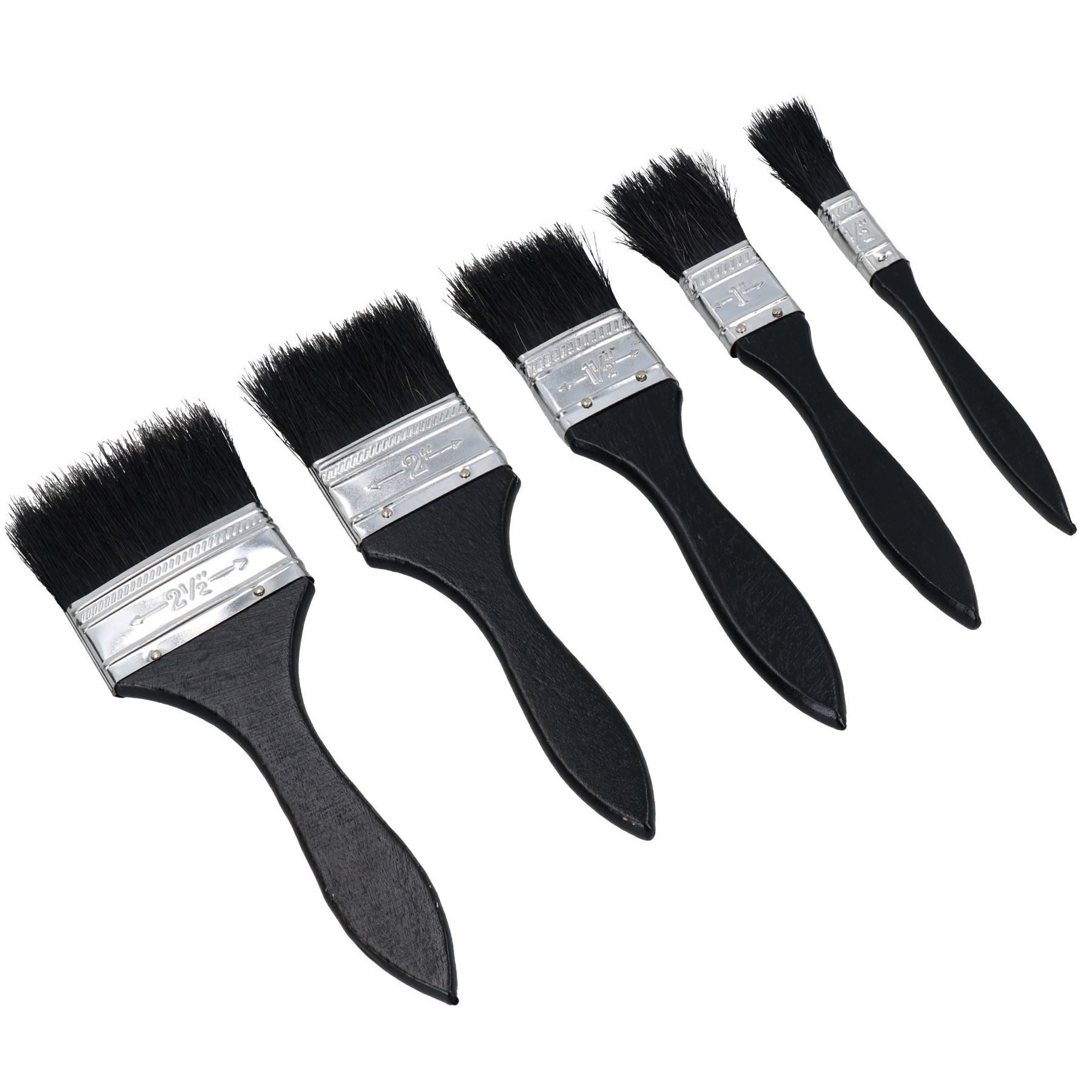 Paint Painting and Decorating Brush Set Cleaning Dusting 1/2" – 2-1/2” Wide