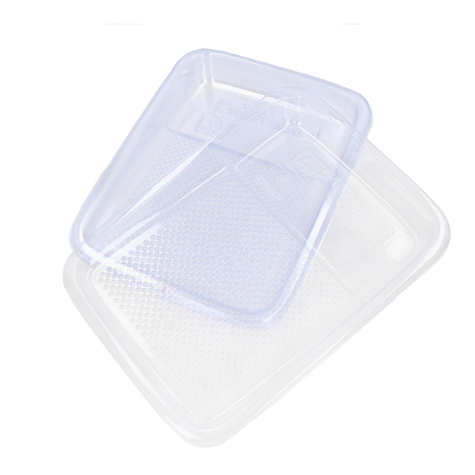 Clear Plastic Disposable Roller Tray Liners for 230mm / 9” Roller Trays