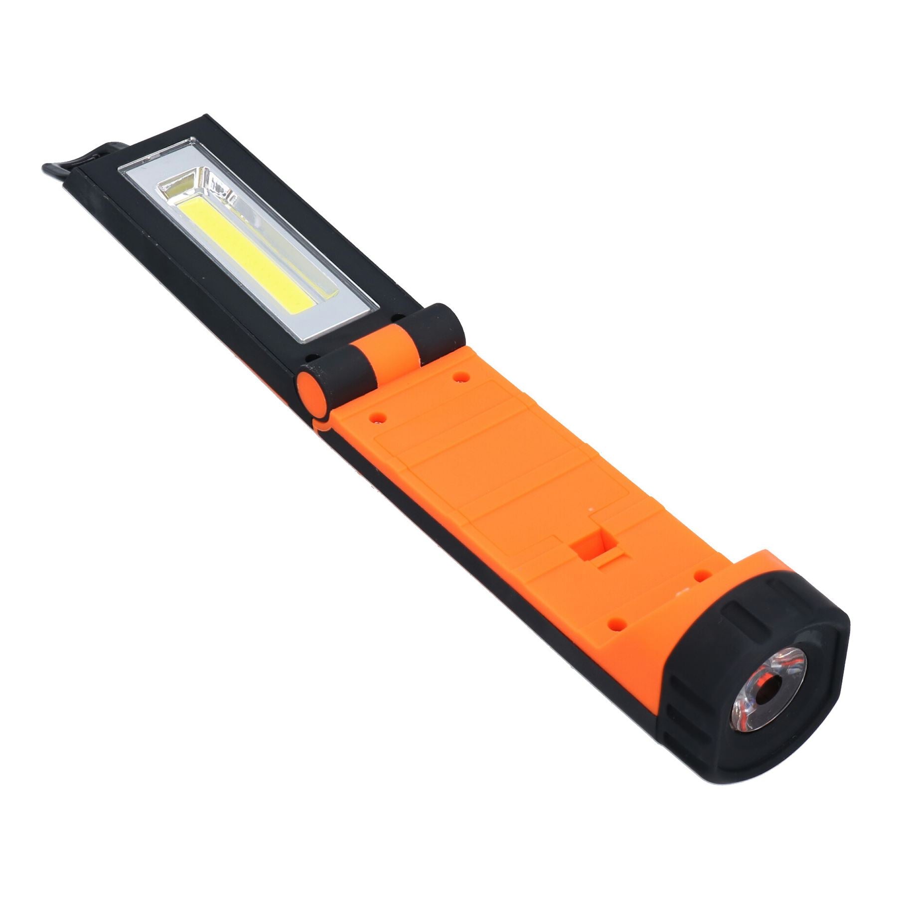 3 Watt Cob Torch And Folding Inspection Work Light Lamp Battery Powered