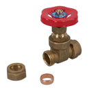 15mm Copper Pipe Gas Valve Isolator Turn On Off Gas Cock Plumbing Connector