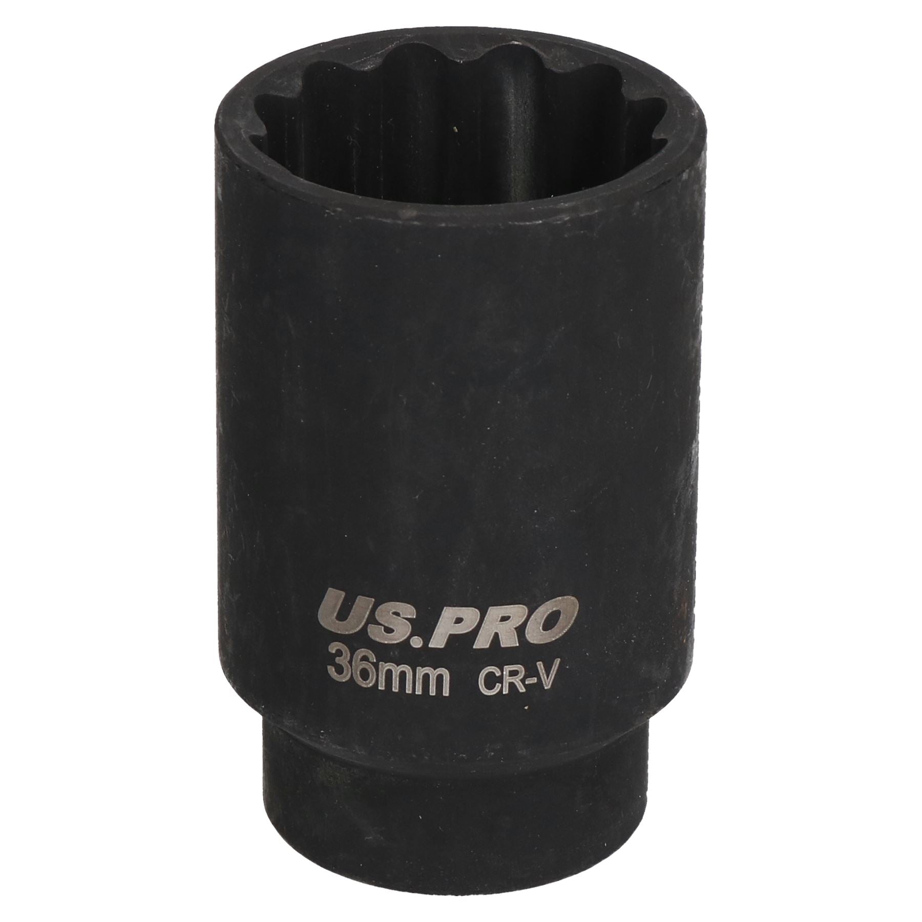 36mm 1/2" Drive Double Deep Metric Impacted Impact Socket Bi-hex 12 Sided