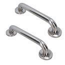 Stainless Steel Straight Grab Bar Handle Support Rail Disability Aid 300mm