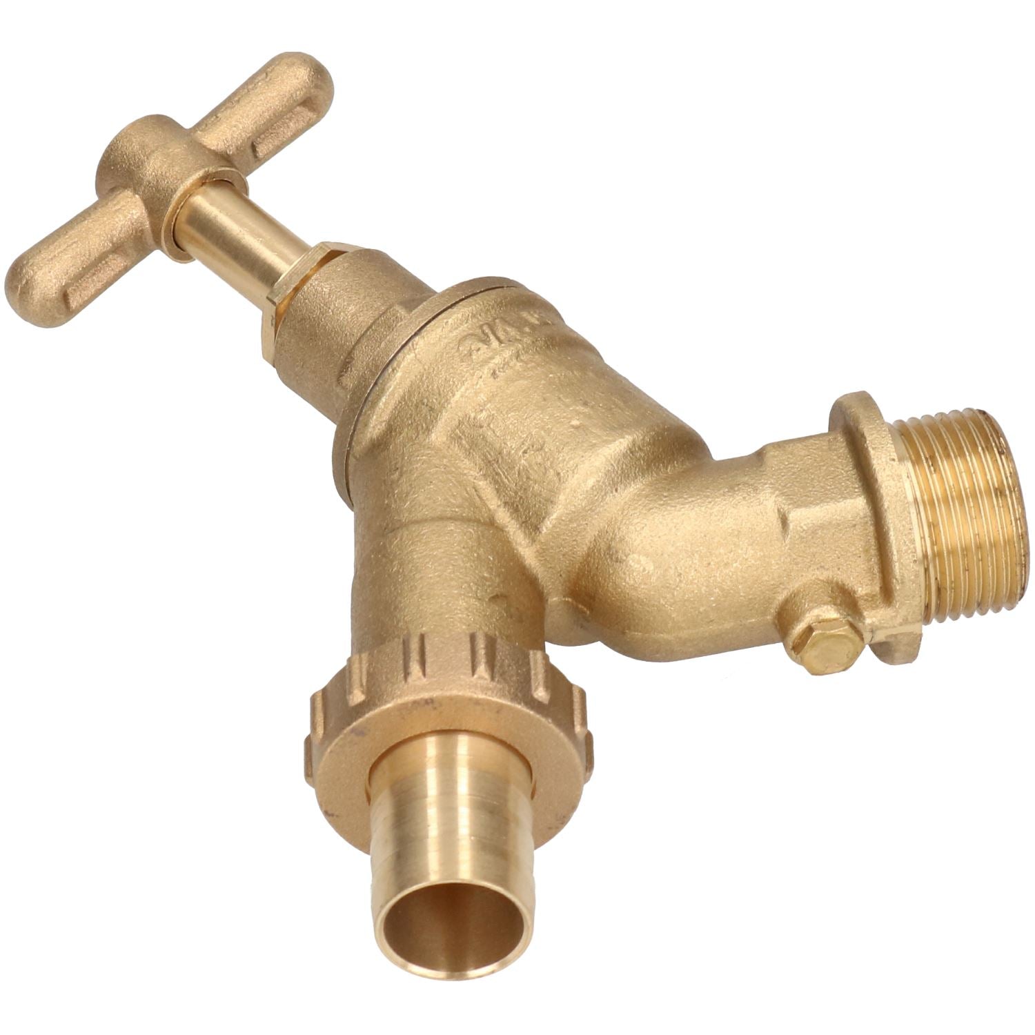 Large 3/4" High Flow Outside Garden Tap with Double Check Valve 3/4"