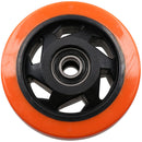 4" PVC Trolley Castor Wheels 130kg Load Per Wheel Fixed / Swivel / Swivel with Brake