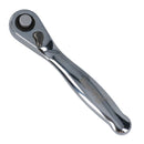 1/4in Drive Mini Straight Ratchet Quick Release 72 Teeth Total Length 95mm