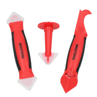 3pc Silicone Sealant Tool Set Scraper Spreader Spatula Caulk Removers Removal