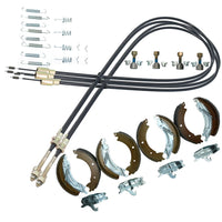 Brake Shoe & Cable Kit for Ifor Williams Car Transporter Trailer CT136TA & CT136HD