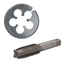 3/4" - 1" UNC Tap & Die Tungsten Steel Taper and 50mm Split Die