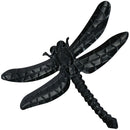 Metal Dragonfly for Garden/Home Wall Art Blue or Green 35x28cm